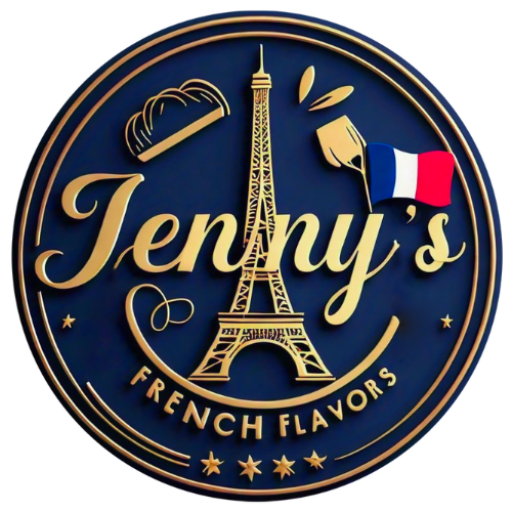 Jenny's French Flavors – Authentic Homemade French Treats Jenny's French Flavors logo – authentic French bakery offering homemade, additive-free pastries and snacks in Mansfield, Texas.